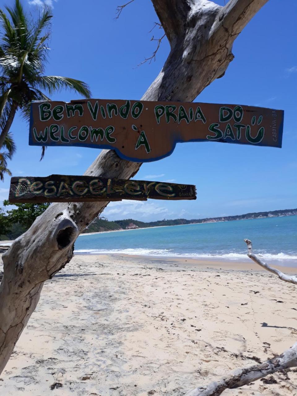 Pousada Jeito Bom De Viver Caraíva Extérieur photo
